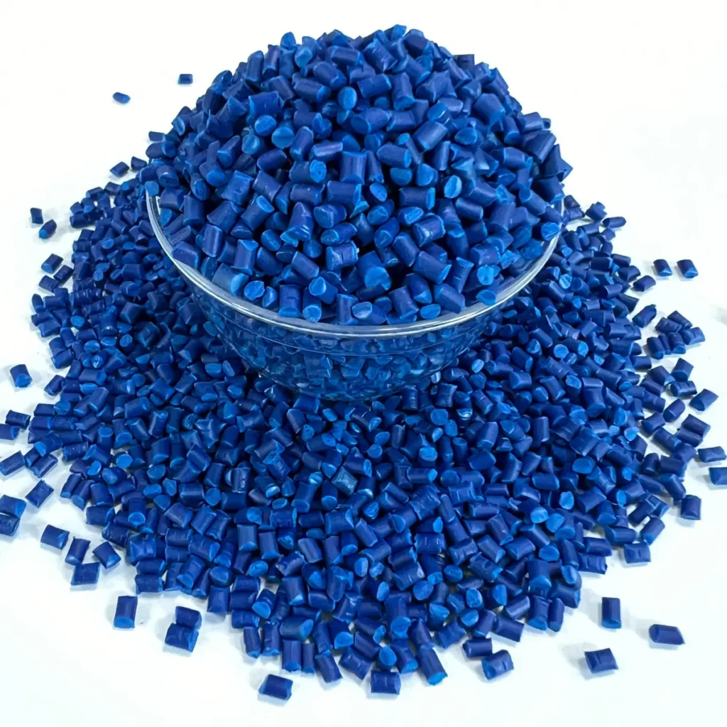 Dark blue masterbatch