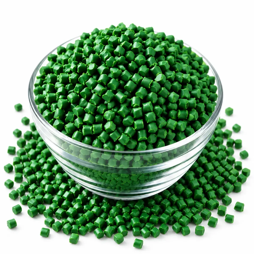 Green masterbatch