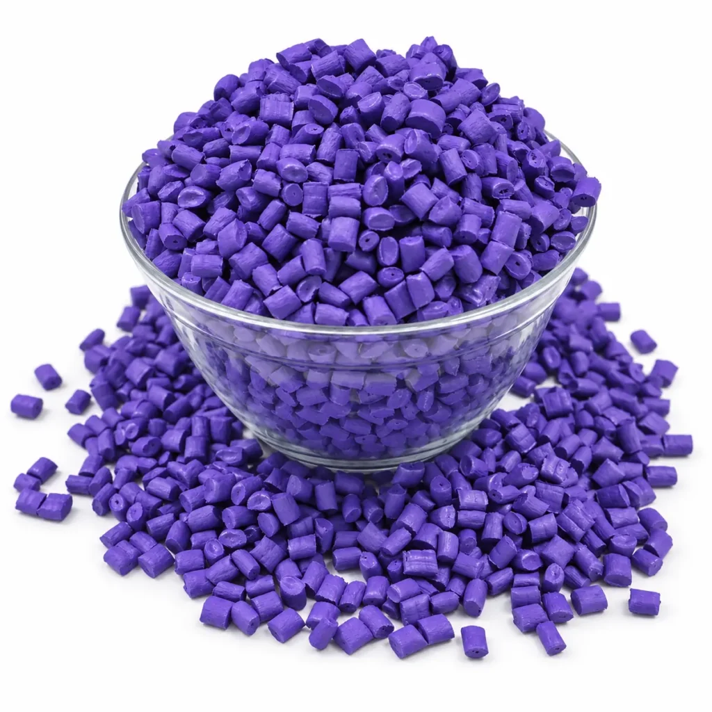 Purple masterbatch
