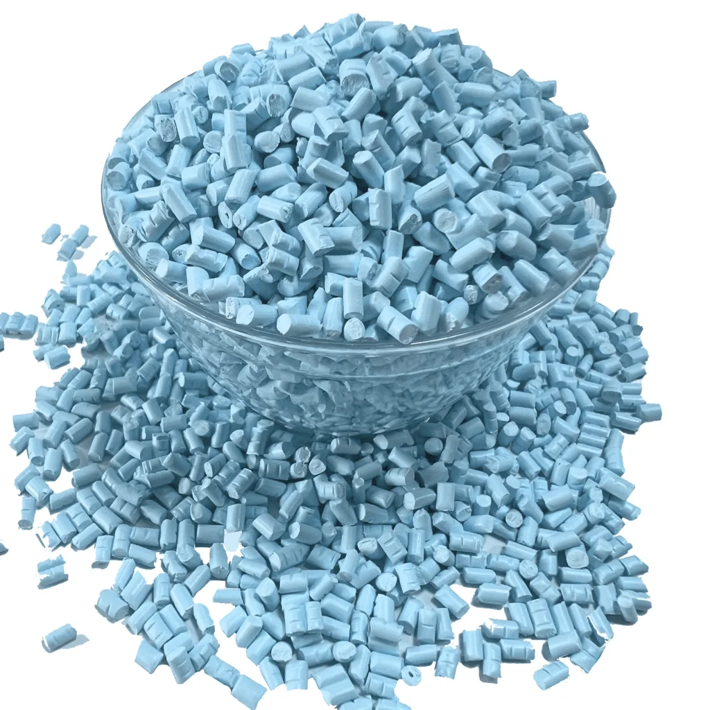 Sky blue masterbatch