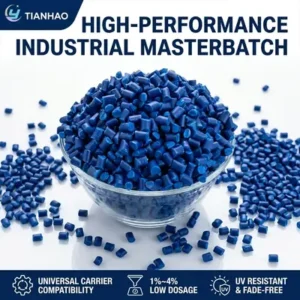 Dark blue masterbatch