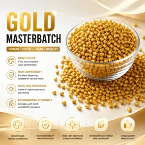 Golden masterbatch
