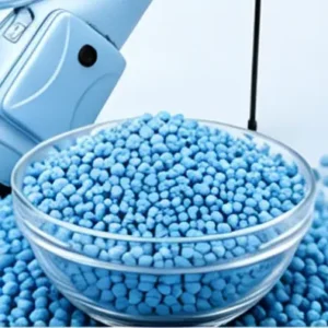 Sky blue masterbatch