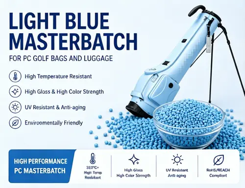 Sky blue masterbatch product image