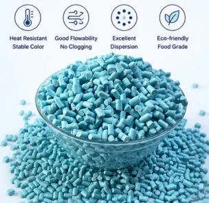 Blue masterbatch