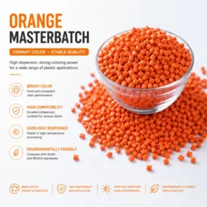 Orange masterbatch