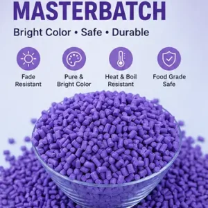 Purple masterbatch