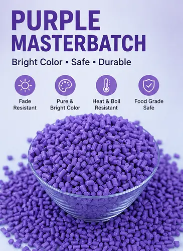 Purple masterbatch